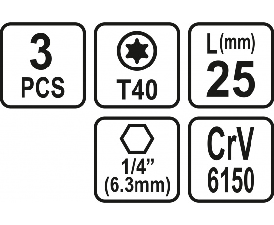 Фото 3 - Насадка викруткова STHOR 