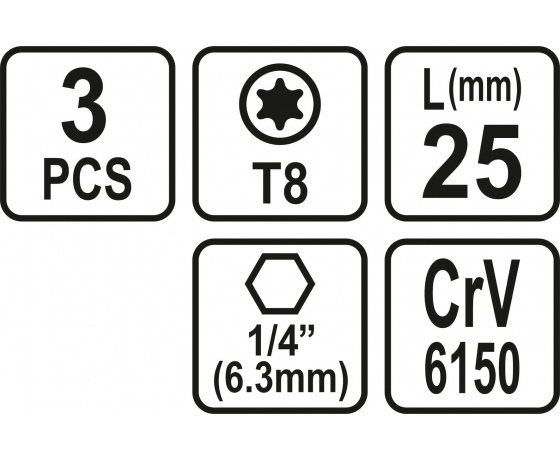Фото 3 - Насадка викруткова STHOR 