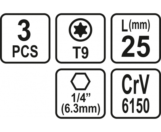 Фото 3 - Насадка викруткова STHOR 