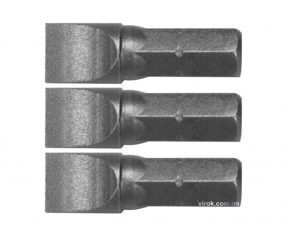 Фото 2 - Насадка викруткова STHOR шліц SL8 x 25 мм HEX 1/4