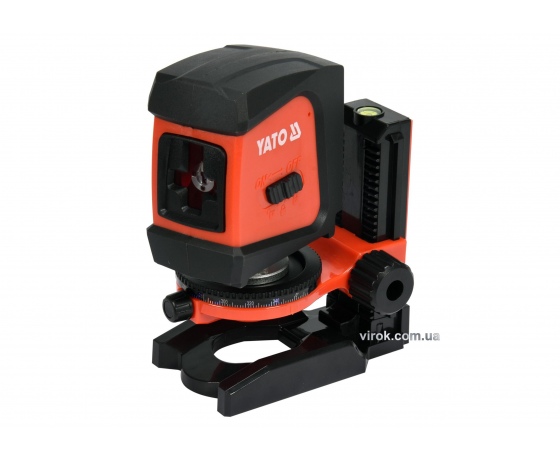 Фото 2 - Нівелір лазерний самонівелюючий YATO дальність- 20 м, точність- ±1.5 мм / 5 м