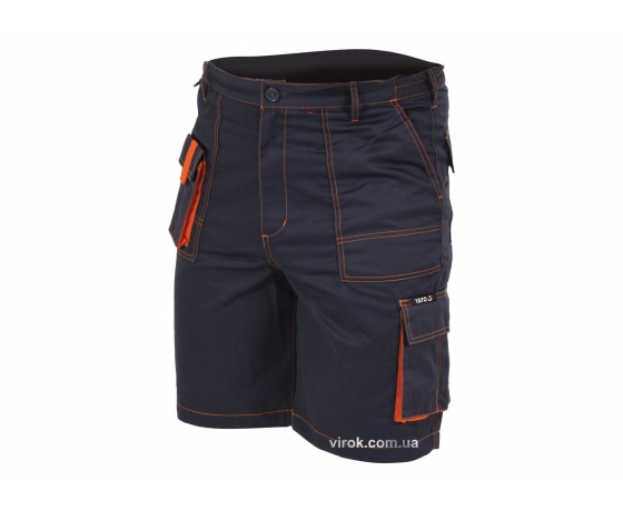 Фото 2 - Шорти робочі YATO розмір L 65%- поліестер 35%- бавовна