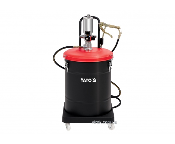 Фото 2 - Мастильний апарат пневматичний YATO 45 л 0.8 МПа 4 м