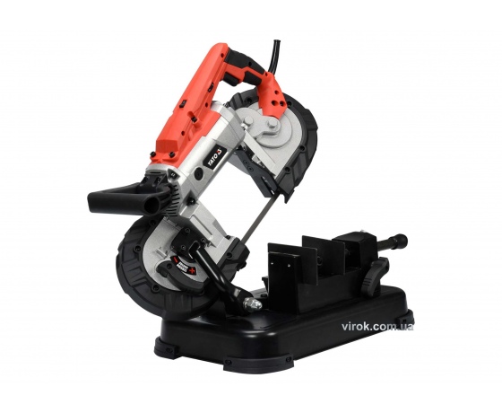 Фото 2 - Пила стрічкова мережева на знімній підставці YATO 1100 Вт 1140 х 12.7 х 0.6 мм 127 х 127 мм