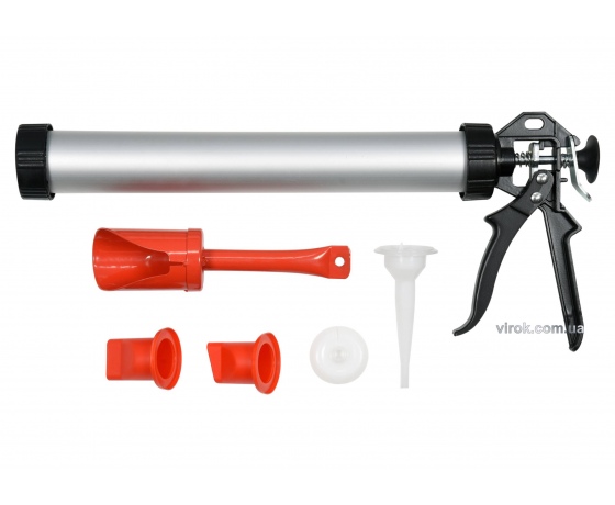 Фото 2 - Пістолет для затирання швів YATO 400 мм 1 л зі змінними насадками