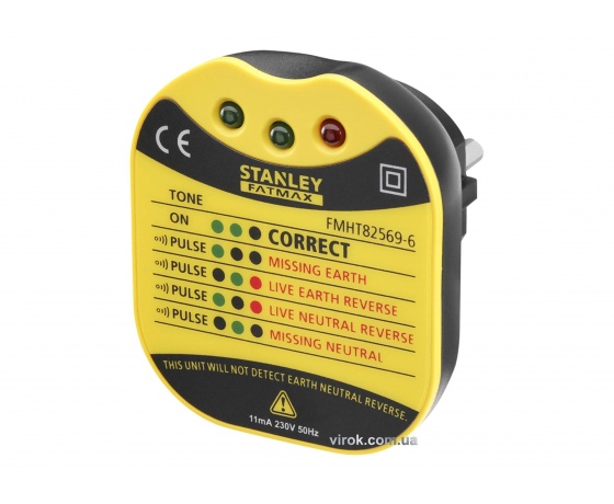 Фото 2 - Індикатор електричного струму в розетках з індикаторами STANLEY 