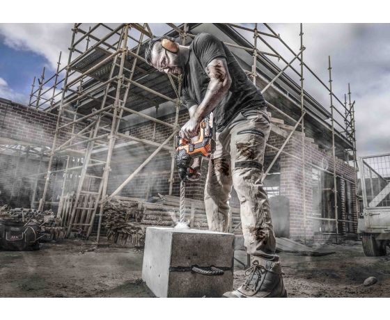 Фото 3 - Перфоратор безщітковий акумуляторний SDS+ AEG Li-Ion 18 В 5 Агод (4935464753)