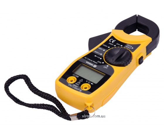Фото 2 - Мультиметр-кліщі цифровий VOREL