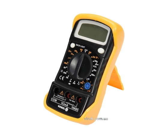 Фото 2 - Мультиметр цифровий VOREL