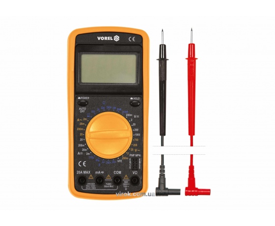 Фото 2 - Мультиметр цифровий VOREL