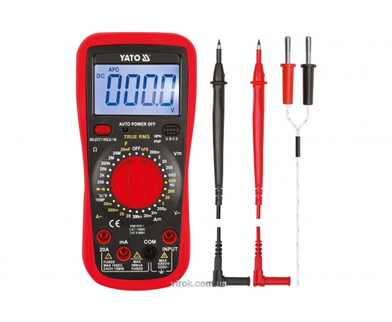 Фото 2 - Мультиметр цифровий YATO