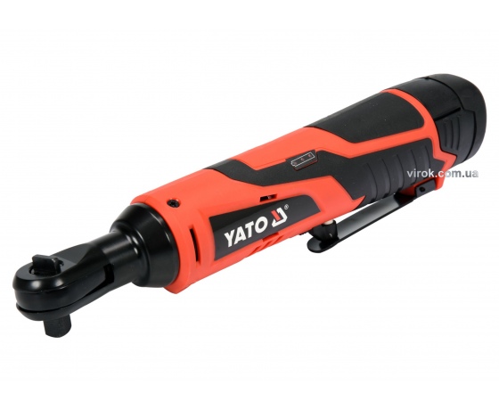 Фото 2 - Тріщатка ударна акумуляторна YATO Li-Ion 12 В 2 Агод 3/8