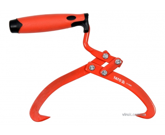 Фото 2 - Кліщі для перенесення дерев'яних колод YATO 180 x 330 мм
