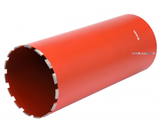 Фото 2 - Свердло корончате по каменю і бетону з алмазним напиленням YATO 182 x 430 мм М32