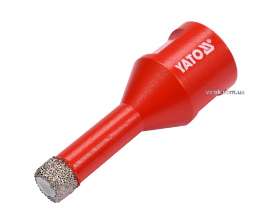Фото 2 - Свердло по кераміці і гресу з алмазним напиленням YATO 10 мм М14