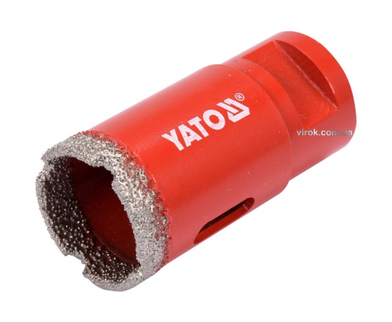Фото 2 - Свердло по кераміці і гресу з алмазним напиленням YATO 30 мм М14