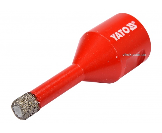 Фото 2 - Свердло по кераміці і гресу з алмазним напиленням YATO 8 мм М14