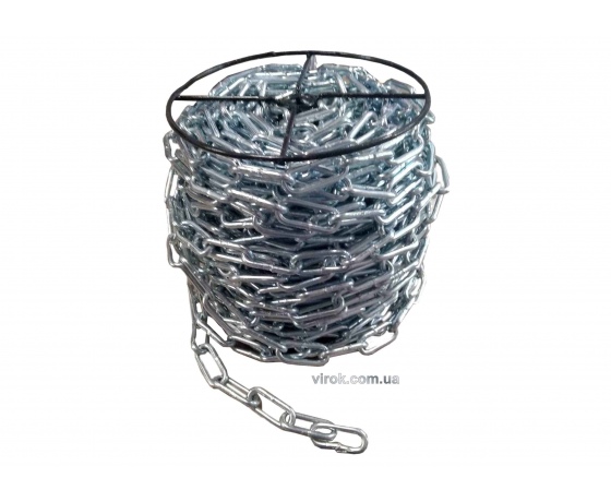 Фото 2 - Ланцюг з короткою ланкою оцинкований ТМ 