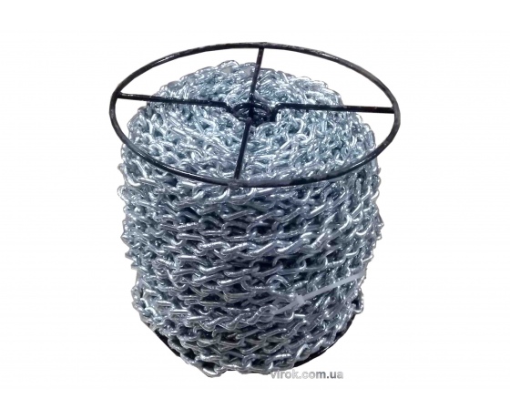 Фото 2 - Ланцюг кручений ланкою оцинкований ТМ 