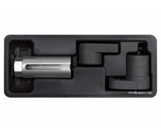 Фото 2 - Ключ торцевий з внутрішним багатогранником для лямбда-зонду YATO 22 мм 3 шт