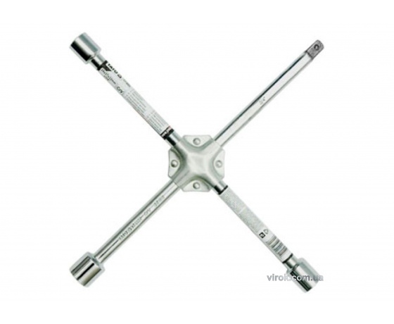 Фото 2 - Ключ балонний хрестоподібний YATO 24 х 27 х 32 мм x 3/4