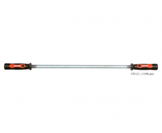 Фото 2 - Світильник акумуляторний YATO Li-Ion 7.4 В 100 LED 600 лм + гак + зарядний пристрій