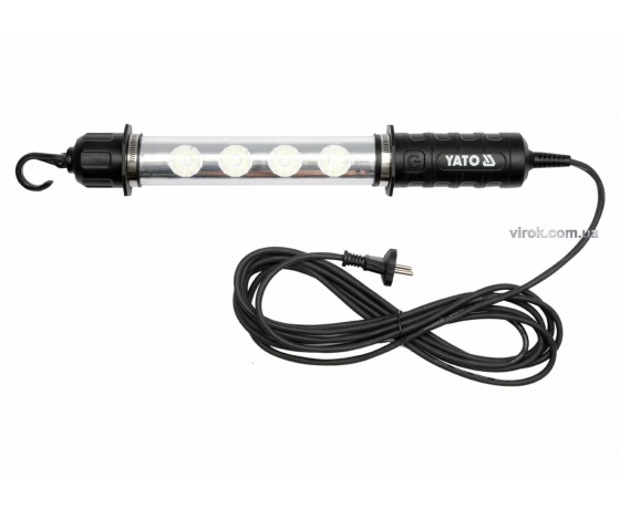 Фото 2 - Світильник мережевий YATO 4 Вт 4 LED 400 лм + гак + магніт