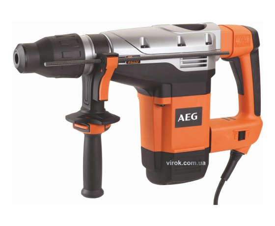 Фото 2 - Перфоратор мережевий SDS-MAX AEG 1500 Вт 10.5 Дж 2700 уд/хв 45 мм (бетон) + кейс (4935459609)