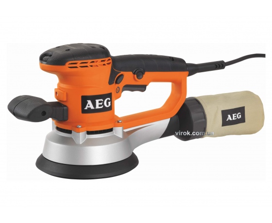 Фото 2 - Шліфмашина ексцентрикова орбітальна мережева AEG 440 Вт 150 мм 3.2/6.4 мм (4935443290)