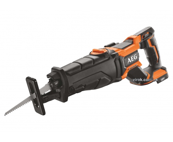 Фото 2 - Пила шабельна акумуляторна AEG Li-Ion 18 В 4500 об/хв 28 мм (БЕЗ АКУМУЛЯТОРА) (4935464032)