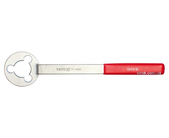 Фото 2 - Ключ для водяного насосу двигуна авто VW YATO 285 мм 16 x 30.5 x 65 мм