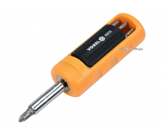 Фото 2 - Викрутка-тримач з набором насадок VOREL HEX-1/4