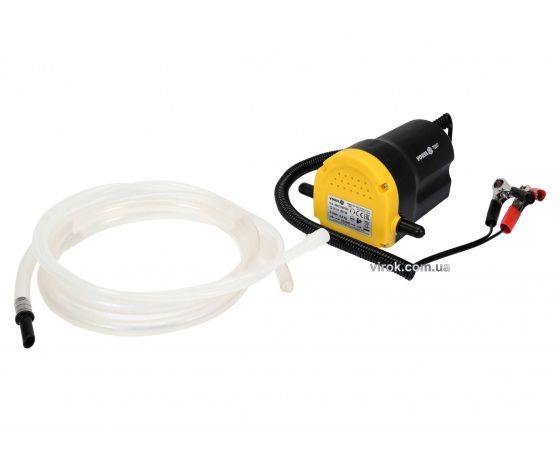 Фото 2 - Помпа електрична для перекачування оливи VOREL 12 В 80 Вт 3 л/хв