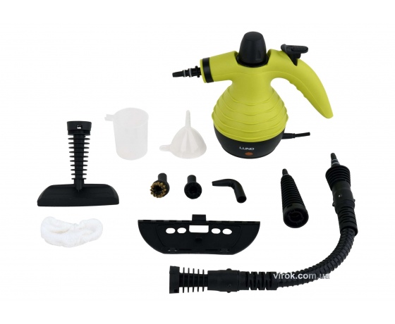 Фото 2 - Пароочисник мережевий LUND 1000 Вт 350 мл 110 °С + 10 насадок