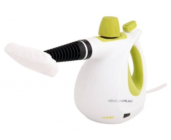 Фото 2 - Пароочисник мережевий LUND 1000 Вт 400 мл 110 °С + 17 насадок