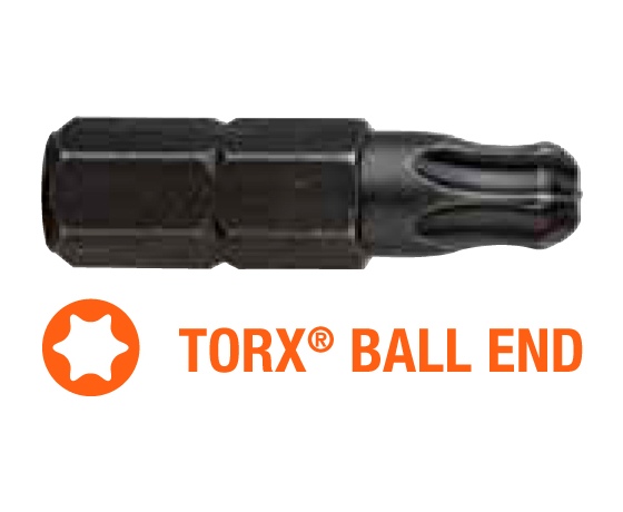 Фото 2 - Насадка викруткова INDUSTRY USH Torx BALL END T15 K x 25 мм 10 шт