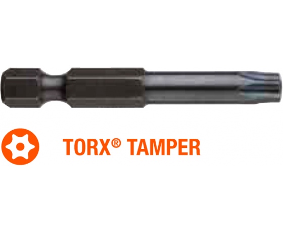 Фото 2 - Насадка викруткова INDUSTRY USH Torx TAMPER T25 T x 50 мм 5 шт