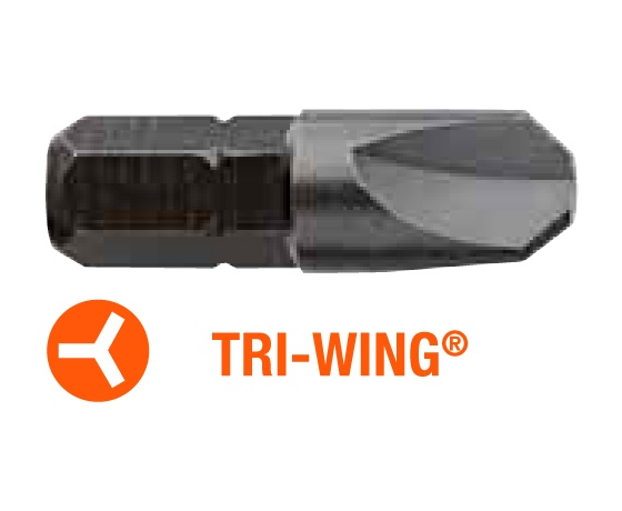 Фото 2 - Насадка викруткова INDUSTRY USH TRI-WING TW5 x 25 мм 5 шт