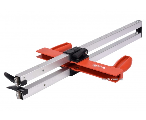 Фото 2 - Різак-рейсмус двосторонній до г/к плит YATO товщина 18 мм ширина- 600 мм ножі 10 мм