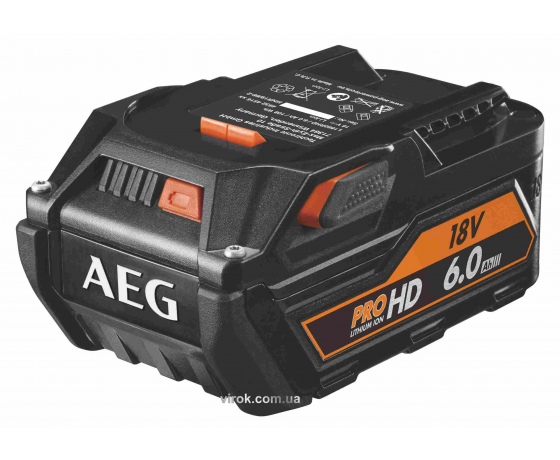 Фото 2 - Акумулятор для інструментів AEG Li-Ion 18 В 6 Агод (4932464754)
