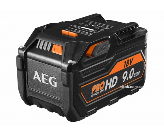 Фото 2 - Акумулятор для інструментів AEG Li-Ion 18 В 9 Агод (4932464231)