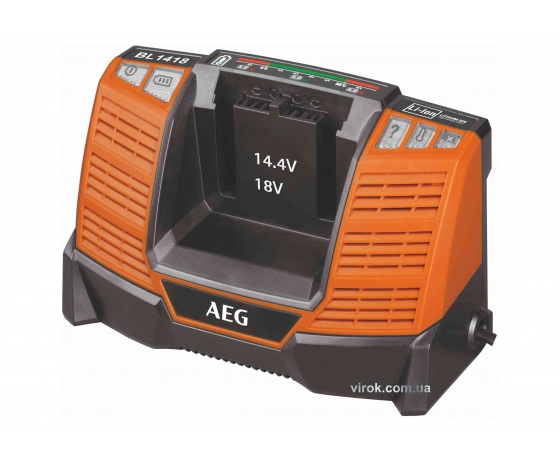 Фото 2 - Зарядний пристрій для Li-Ion акумуляторів 14.4 і 18 В AEG 230 В (4932464542)