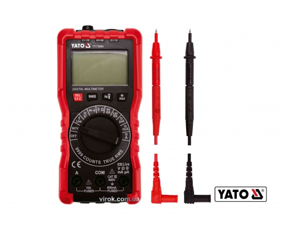 Фото 2 - Мультиметр цифровий YATO