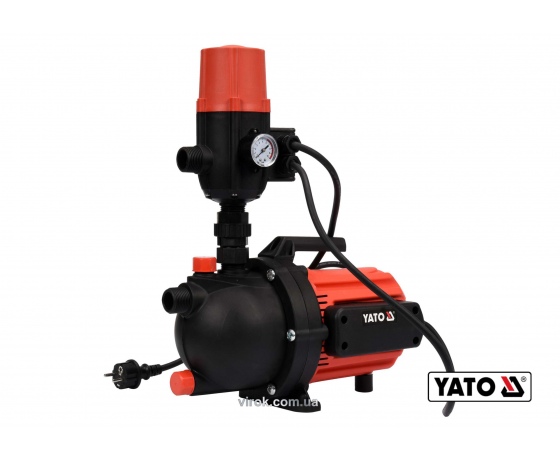 Фото 2 - Насос для води поверхневий YATO 600 Вт 3100 л/год 35 м