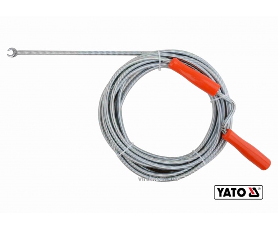Фото 2 - Трос для очищення каналізаційних труб YATO 9 мм x 10 м