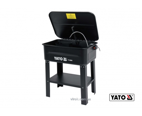 Фото 2 - Мийка для майстерні мережева YATO : 80 л, 10 л/хв, висота 88 см, ванна 72х 48х 26 см