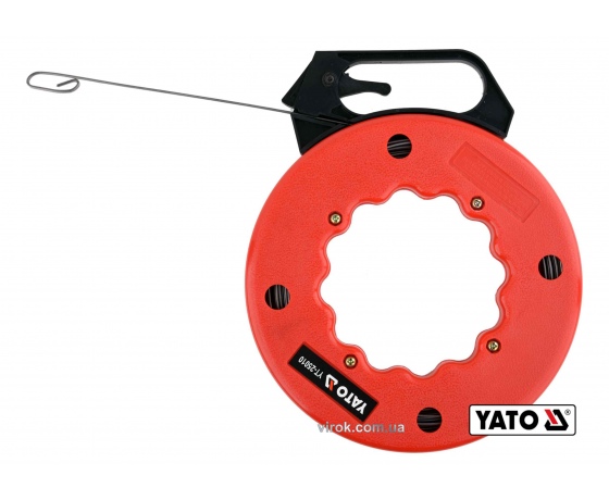 Фото 2 - Пристрій для протягування кабелів на бобіні YATO 15.3 м 3 х 1.5 мм