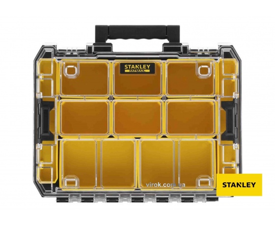 Фото 2 - Органайзер пластиковий STANLEY FATMAX TSTAK 337 х 440 х 119 мм 10 комірок