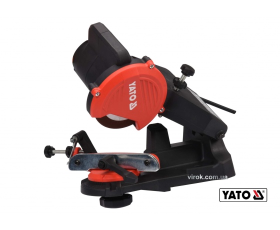 Фото 2 - Верстат для заточування ланцюгів мережевий YATO 85 Вт 5500 об/хв 0-35° диск- 108 x 23 x 3.2 мм
