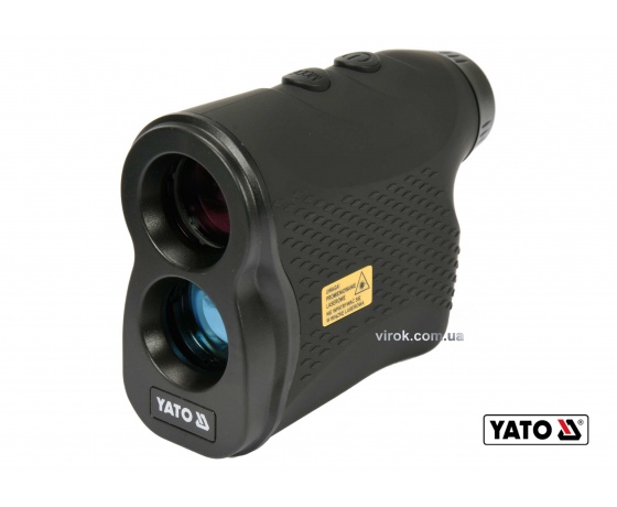 Фото 2 - Дальномір лазерний YATO 5-900 м 60° 0-300 км/год